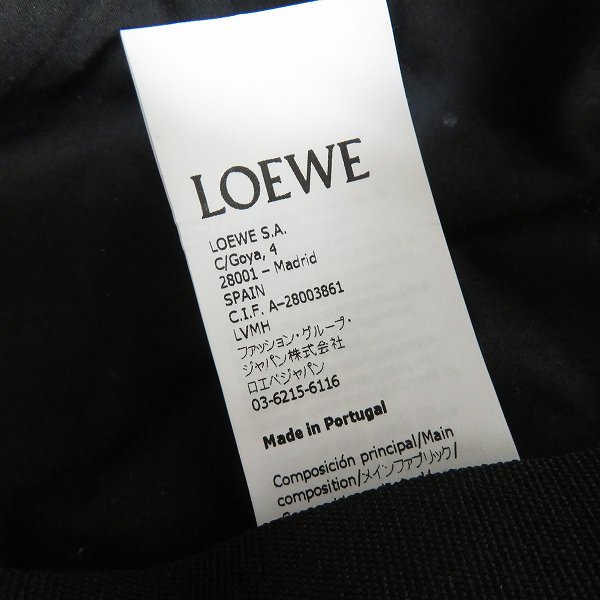 実際に弊社で買取させて頂いたLOEWE/ロエベ 20SS ベースボールキャップ の画像 5枚目