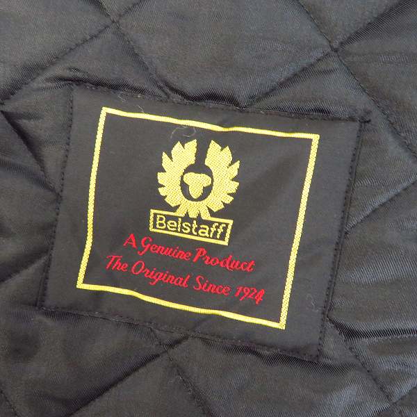 実際に弊社で買取させて頂いたBelstaff/ベルスタッフ VALTHERM キルティング モーターサイクルジャケット Sの画像 2枚目