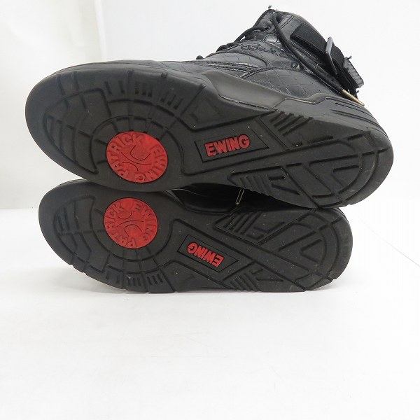 実際に弊社で買取させて頂いたEWING/ユーイング アスレチックス 33HI アトモス AK69 DJリョウ ハイカットスニーカー 1EW90175-023/US9の画像 2枚目