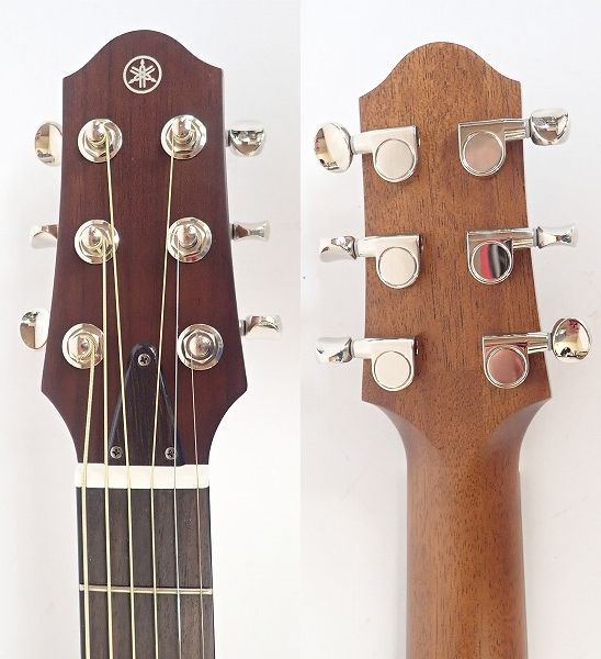 実際に弊社で買取させて頂いた★YAMAHA/ヤマハ SLG200S NT サイレントギター ACアダプター付き 専用ソフトケース付 の画像 2枚目