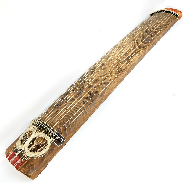 実際に弊社で買取させて頂いた★琴/箏 13弦 上角作り 蒔絵 すだれ彫り 並甲 和楽器 