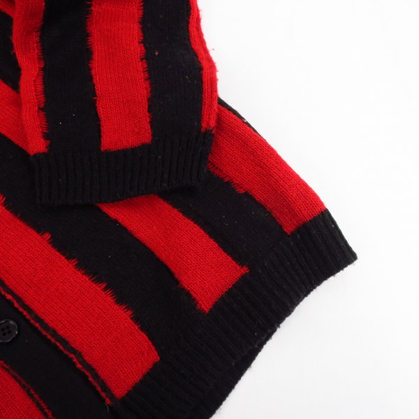 実際に弊社で買取させて頂いたLAD MUSICIAN/ラッドミュージシャン ストライプ柄カーディガン 2206-004/44の画像 7枚目