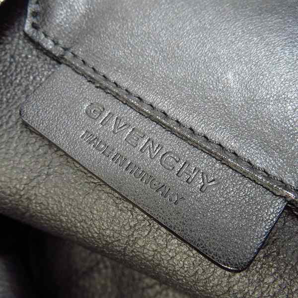 実際に弊社で買取させて頂いたGIVENCHY/ジバンシー リバーシブル トートバッグ ムートン ポーチ付き ブラックの画像 4枚目
