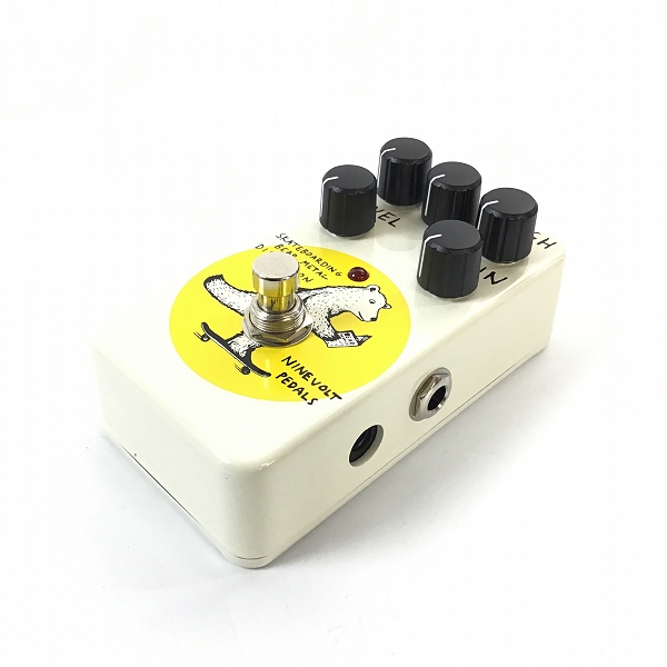 美品 Ninevolt Pedals/ナインボルトペダルズ SKATEBOARDING BEAR METAL DISTORTION