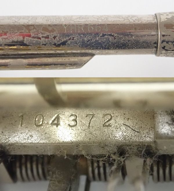 実際に弊社で買取させて頂いた★【ジャンク】YAMAHA/ヤマハ YHR-664/YHR664 フレンチホルン ゴールド ハードケース付の画像 5枚目