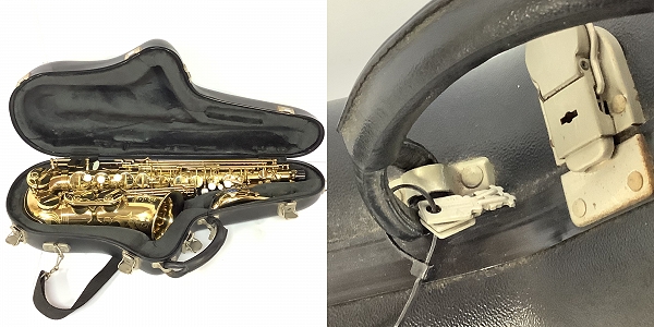 実際に弊社で買取させて頂いた★H.SELMER/セルマー SUPER ACTION 80/スーパーアクション 80 SERIES II アルトサックス ハードケース付の画像 8枚目