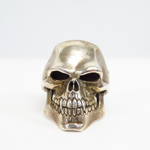 実際に弊社で買取させて頂いたCRAZY PIG/クレイジーピッグ サイコキラースカルリング 22号の画像 1枚目