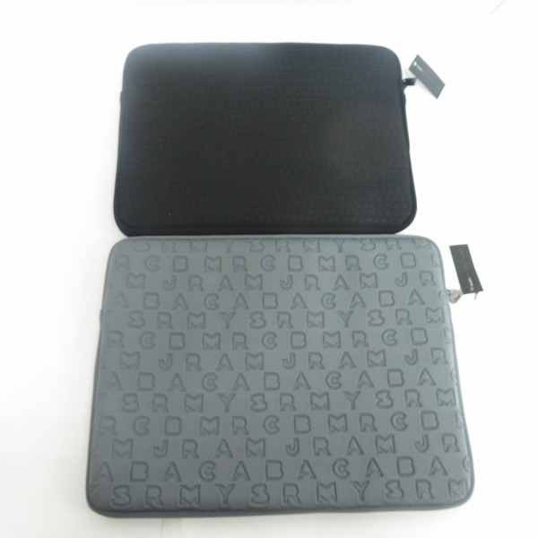 実際に弊社で買取させて頂いた【未使用】MARC BY MARC JACOBS/マークバイマークジェイコブス PC タブレットケース M6123602/M6PE021　2点セットの画像 1枚目
