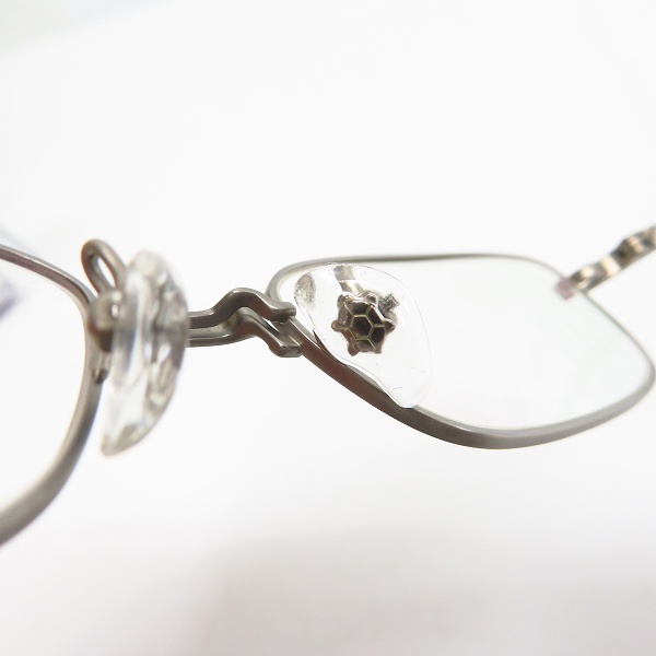 実際に弊社で買取させて頂いた999.9/フォーナインズ チタンフレーム 眼鏡/メガネ/アイウェア  S-140Tの画像 3枚目