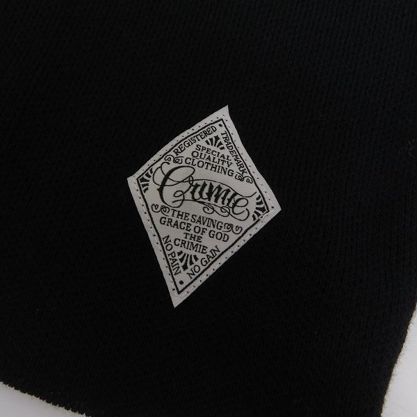 実際に弊社で買取させて頂いたTHE CRIMIE/クライミー NIGHT FLYING KNIT S/S Polo ポロシャツ/Lの画像 5枚目