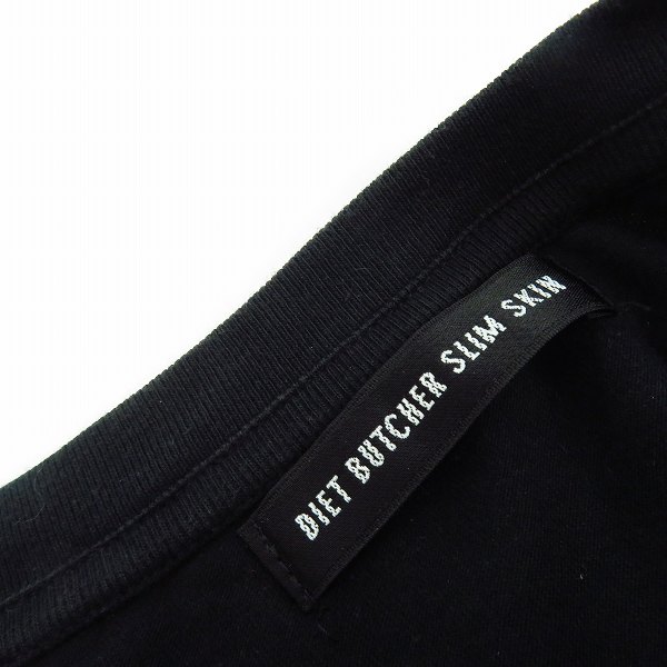 実際に弊社で買取させて頂いたDIET BUTCHER SLIM SKIN/ダイエットブッチャースリムスキン 17SS ビッグTシャツ の画像 2枚目