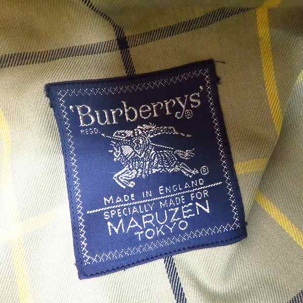 実際に弊社で買取させて頂いたBurberry’s/バーバリーズ ホースロゴ刺繍 裏地チェック柄 ジップジャケット/ブルゾン 89Sの画像 2枚目