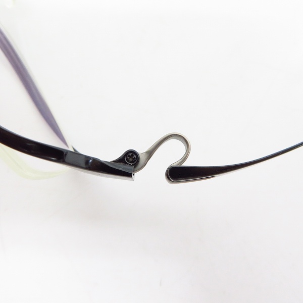 実際に弊社で買取させて頂いた999.9/フォーナインズ 眼鏡/メガネフレーム/アイウェア S-590Tの画像 7枚目
