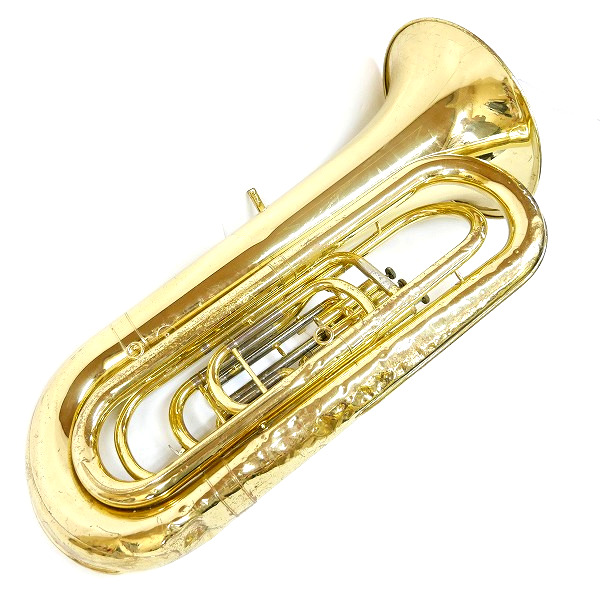 実際に弊社で買取させて頂いた★【ジャンク】YAMAHA/ヤマハ YBB321Ⅱ チューバ ハードケース付の画像 1枚目