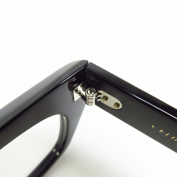 実際に弊社で買取させて頂いたCELINE/セリーヌ スクエア 度入り眼鏡/メガネフレーム/アイウェア CL50034Fの画像 6枚目