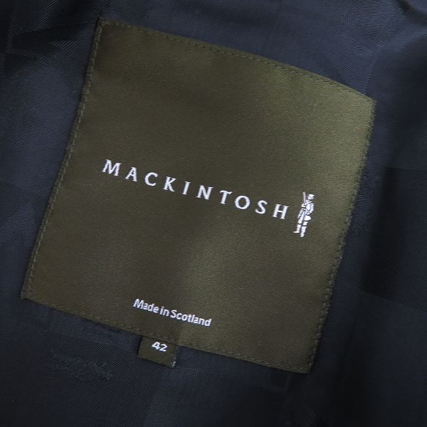 実際に弊社で買取させて頂いたMACKINTOSH/マッキントッシュ DUNKELD ダンケルド バルマカーンコート 42の画像 2枚目