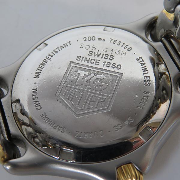 実際に弊社で買取させて頂いたTAG Heuer/タグホイヤー セルシリーズ S05.413M 腕時計 クォーツ【動作未確認】の画像 4枚目
