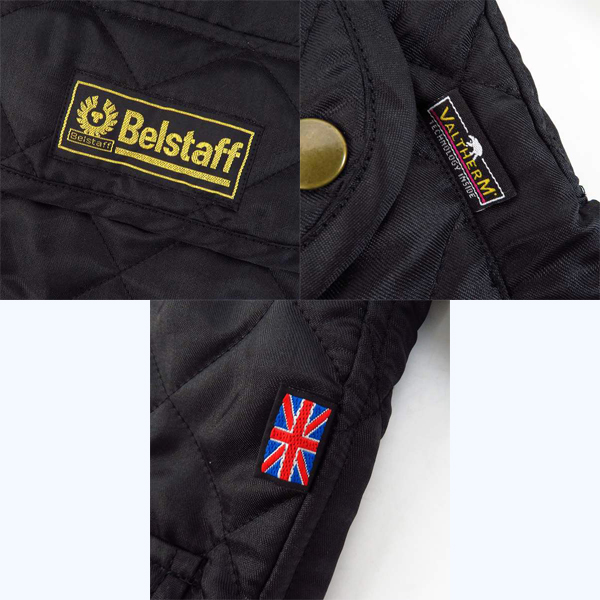 実際に弊社で買取させて頂いたBelstaff/ベルスタッフ VALTHERM キルティング モーターサイクルジャケット Sの画像 6枚目