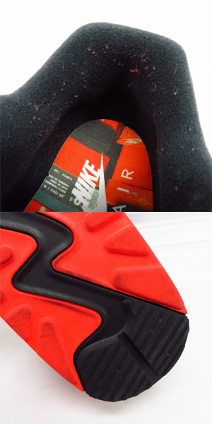 実際に弊社で買取させて頂いたNIKE×atmos/ナイキ×アトモス AIR MAX 90 PRNT エアマックス90 "WE LOVE NIKE" AQ0926-001/27.5の画像 6枚目