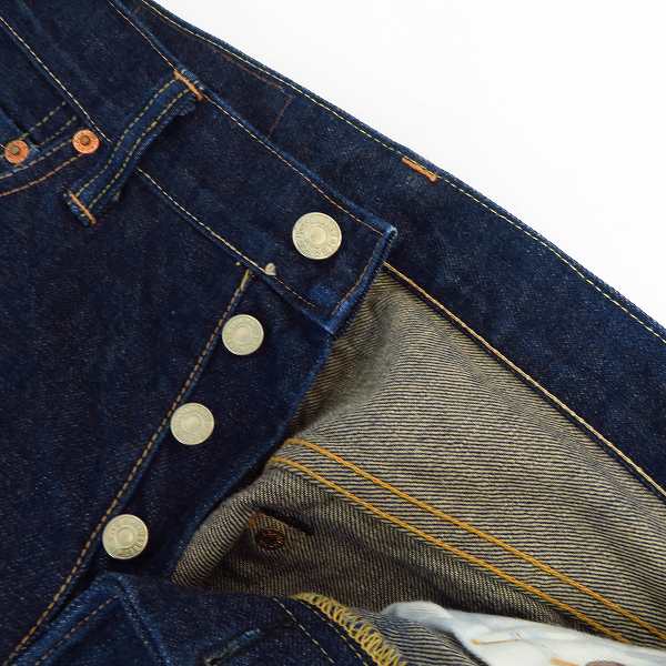 実際に弊社で買取させて頂いたBULE BULE/ブルーブルー PP5 ボタンフライ/デニムパンツ/W31の画像 5枚目