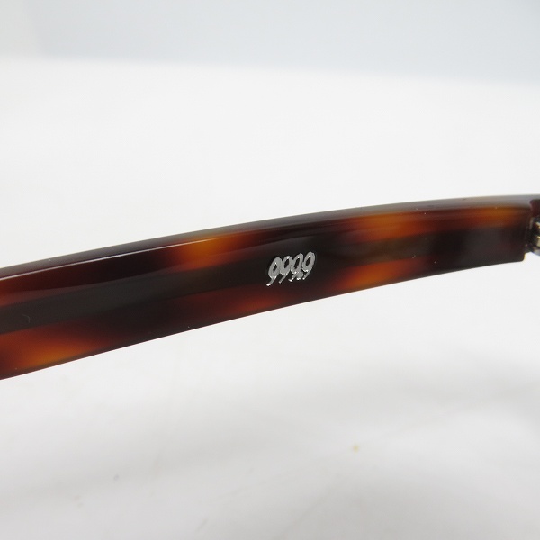 実際に弊社で買取させて頂いた999.9/フォーナインズ 度入り メガネフレーム/アイウェア NP-601の画像 2枚目