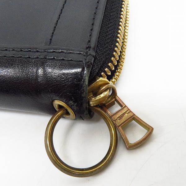 実際に弊社で買取させて頂いたmaster-piece/マスターピース FLAT 長財布 ブラック/223790の画像 6枚目