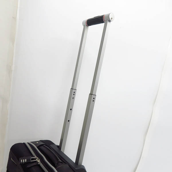 【Paul Smith】キャリーケース　旅行鞄　ヘリンボーン　2輪　ボルドー Paul Smith】キャリーケース 旅行鞄 ヘリンボーン 2輪 ボルドー