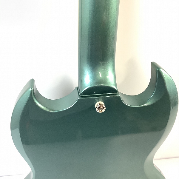 実際に弊社で買取させて頂いた★Epiphone by Gibson/エピフォン SG Special P-90 Kalamazooヘッド Faded Pelham Blue エレキギター ソフトケース付きの画像 6枚目