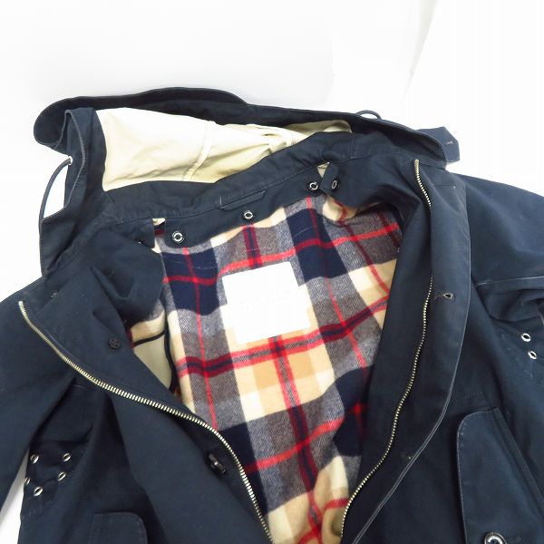 実際に弊社で買取させて頂いたMACKINTOSH PHILOSOPHY/マッキントッシュフィロソフィー コットンボンディングコート h1c63-205-29/38の画像 5枚目