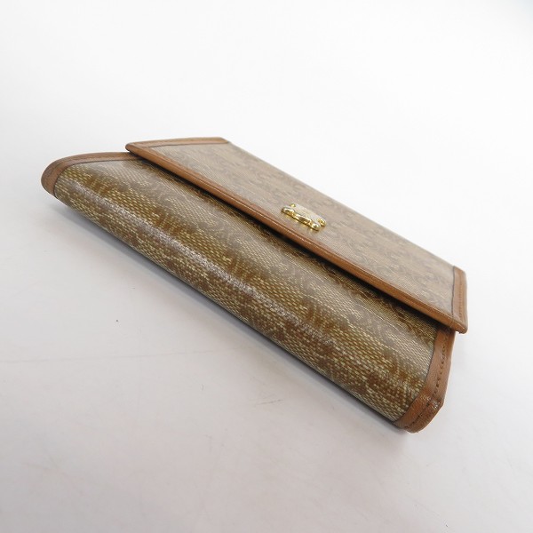 実際に弊社で買取させて頂いたCELINE/セリーヌ マカダム柄 三つ折り ウォレット/財布 M05の画像 2枚目