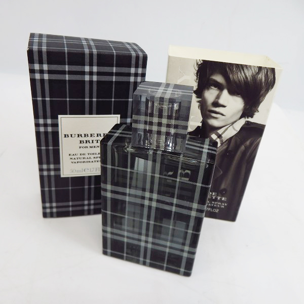 実際に弊社で買取させて頂いたBURBERRY/バーバリー BRIT FOR MEN/ブリット フォーメン EDT/オードトワレ 50mlの画像 5枚目