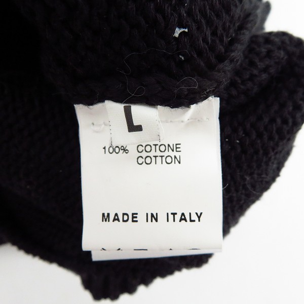 実際に弊社で買取させて頂いたYves Saint Laurent/イブサンローラン Vネック コットンセーター/Lの画像 3枚目