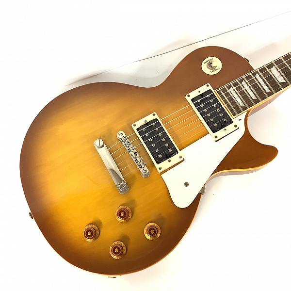 実際に弊社で買取させて頂いた★Epiphone/エピフォン Limited Edition Les Paul Classic PlainTop レスポール エレキギター ギグケース付きの画像 4枚目