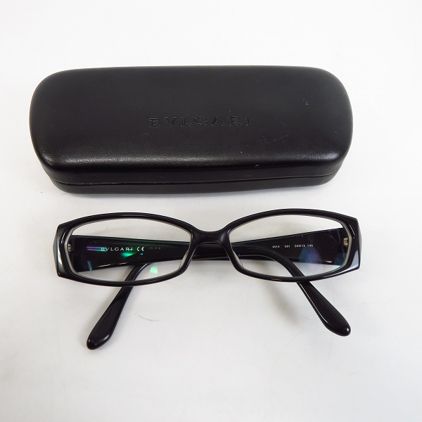 実際に弊社で買取させて頂いたBVLGARI/ブルガリ 度入り メガネフレーム/アイウェア フルリム 4014/501の画像 9枚目