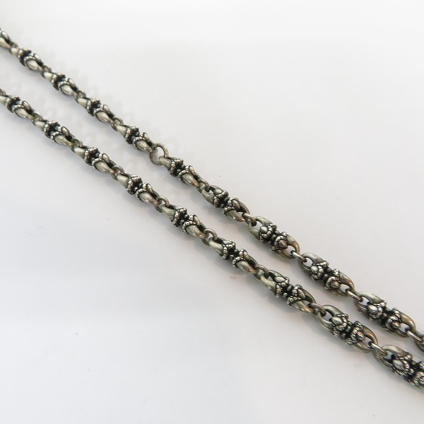 実際に弊社で買取させて頂いたBLOODY MARY/ブラッディマリー クローモチーフ チェーンネックレスの画像 3枚目