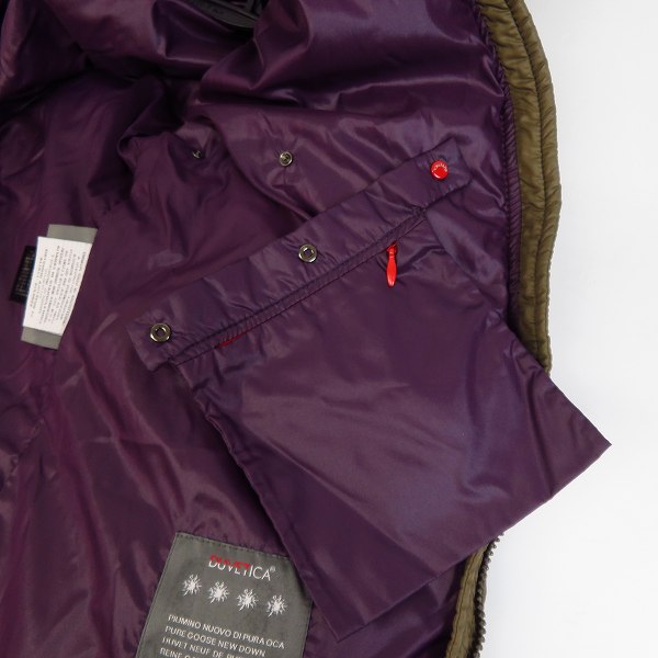 実際に弊社で買取させて頂いたDUVETICA/デュベティカ kappa/カッパ ファー付ダウンコート MFG-1001R/42の画像 8枚目