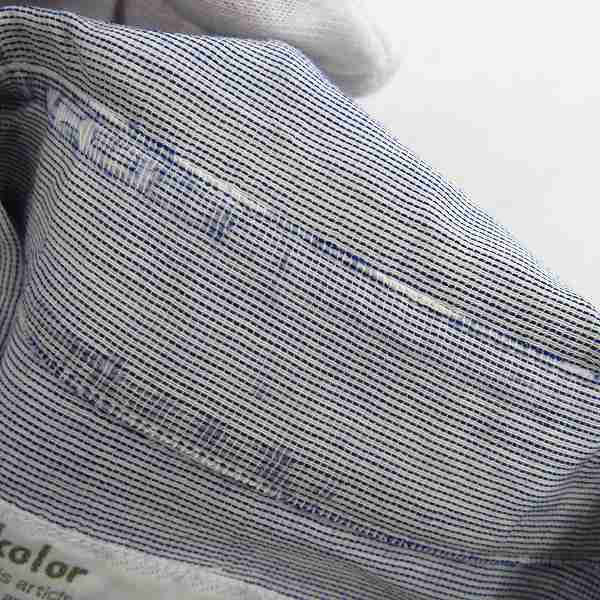 実際に弊社で買取させて頂いたkolor/カラー ラミー混 １フロントポケット 長袖シャツ 13SCM-B08112/2の画像 3枚目