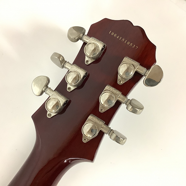 実際に弊社で買取させて頂いた★Epiphone/エピフォン Les Paul '56 Gold Top レスポール ゴールドトップ エレキギター ソフトケース付きの画像 2枚目