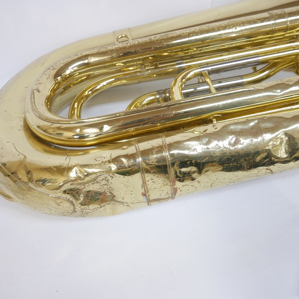 実際に弊社で買取させて頂いた★【ジャンク】YAMAHA/ヤマハ YBB321Ⅱ チューバ ハードケース付の画像 6枚目