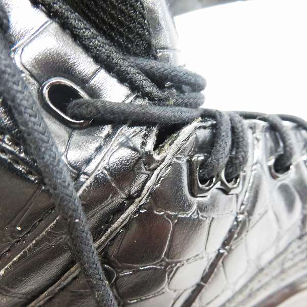 実際に弊社で買取させて頂いたEWING/ユーイング アスレチックス 33HI アトモス AK69 DJリョウ ハイカットスニーカー 1EW90175-023/US9の画像 6枚目