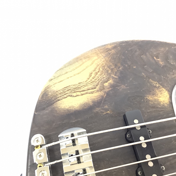 実際に弊社で買取させて頂いた★Bacchus/バッカス エレキベース WOODLINE ASH4/E BLK/OIL Built by ASKA エレキベース ギグケース付き の画像 5枚目