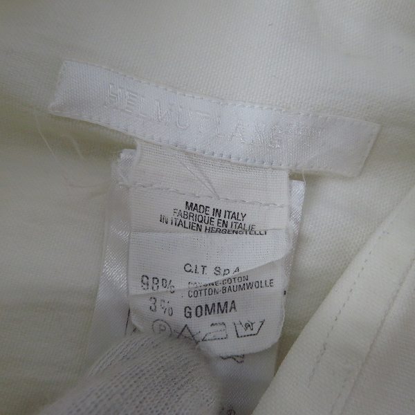 実際に弊社で買取させて頂いた【JPタグ】HELMUT LANG/ヘルムートラング ロングスリーブシャツ 38の画像 2枚目