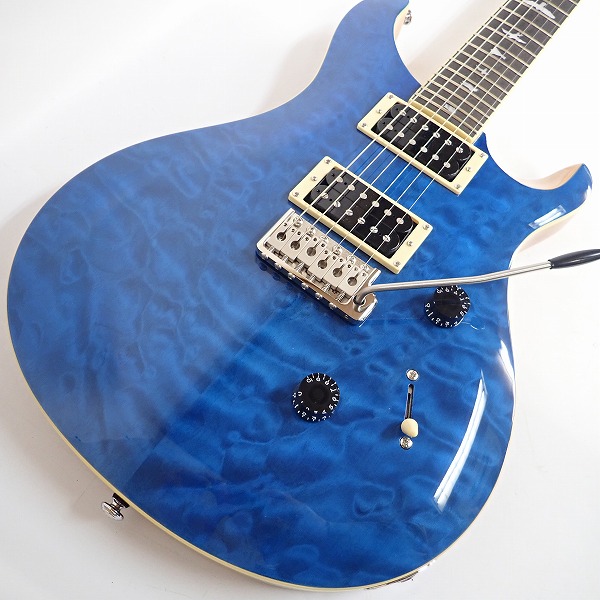 実際に弊社で買取させて頂いた★【美品】PRS/Paul Reed Smith/ポールリードスミス SE Custom 24 バードインレイ タップスイッチ搭載 ギグケース付 の画像 5枚目