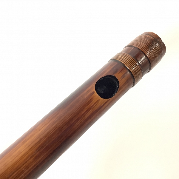 実際に弊社で買取させて頂いた篠笛 蘭照 五本調子 天地巻 和楽器の画像 3枚目