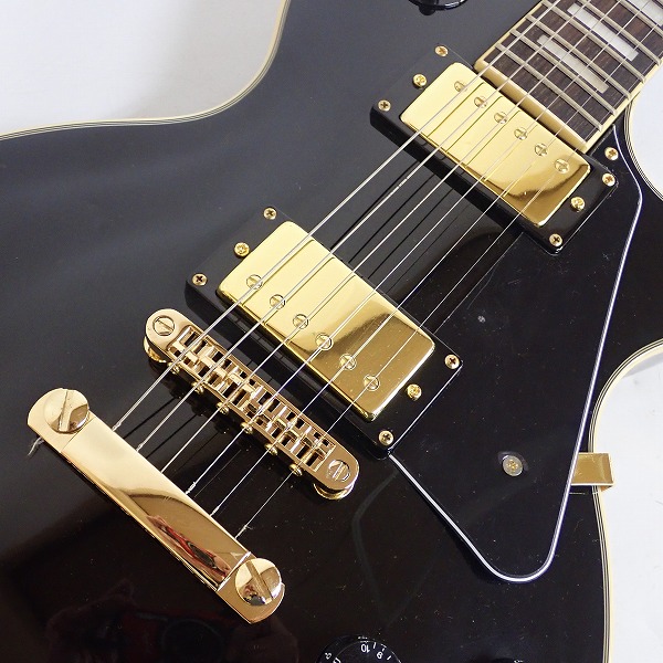 実際に弊社で買取させて頂いた★BUSKER'S/バスカーズ BLC300 BLK レスポールカスタムType ソフトケース付の画像 6枚目