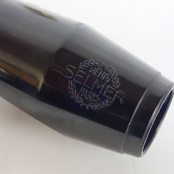 実際に弊社で買取させて頂いたSELMER/セルマー アルトサックス用 S90 180 マウスピース リガチャー/キャップ付き の画像 6枚目
