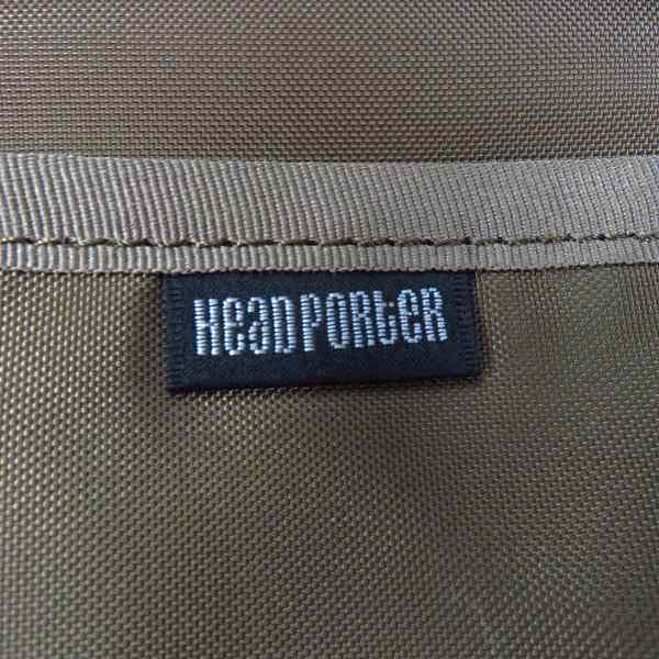 実際に弊社で買取させて頂いたHEAD PORTER/ヘッドポーター デイパック/リュックサック カーキ の画像 5枚目