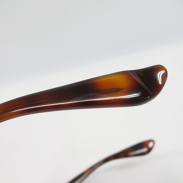 実際に弊社で買取させて頂いた999.9/フォーナインズ 度入り メガネフレーム/アイウェア NP-601の画像 7枚目