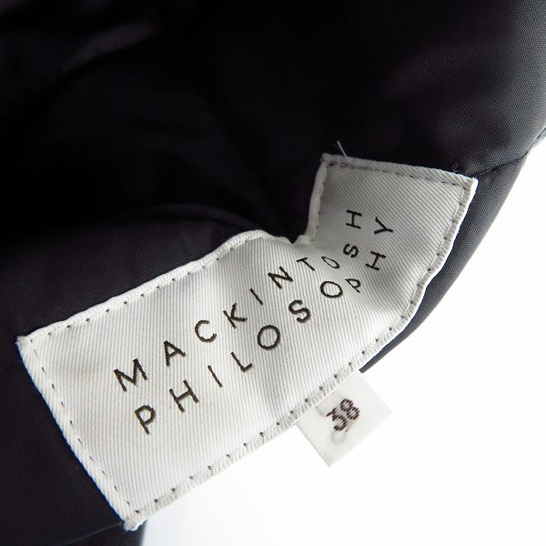 実際に弊社で買取させて頂いたMACKINTOSH PHILOSOPHY/マッキントッシュ フィロソフィー コーデュロイカラー キルティングジャケット/38の画像 2枚目
