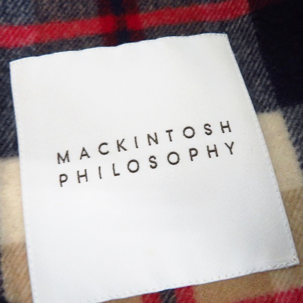 実際に弊社で買取させて頂いたMACKINTOSH PHILOSOPHY/マッキントッシュフィロソフィー コットンボンディングコート h1c63-205-29/38の画像 2枚目